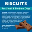 Bil-Jac Small Medium Breed Dog Biscuits Chicken 4Lbs. (Case of 6) Discount