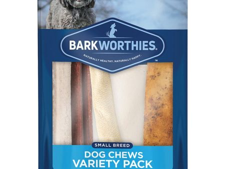 Barkworthies Variety Pack Dog Treats 1ea SM, 5 pk Hot on Sale