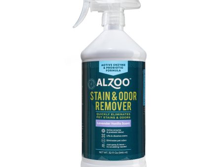 Alzoo Stain & Odor Remover Spray Lavender Vanilla 32oz. Discount