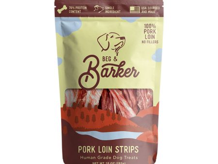 Beg & Barker Pork Loin Strip Dog Treats 1ea 10 oz For Sale