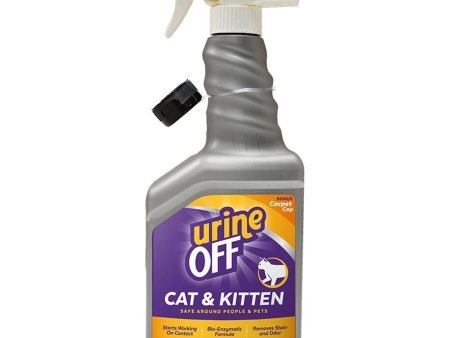 Urine Off Cat & Kitten Hard Surface Sprayer with Carpet Applicator Cap 1ea 16.9 oz Online Hot Sale