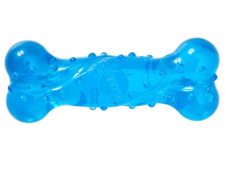 Spot Play Strong Scent-Station Bone Dog Toy Bacon Blue 1ea 6 in on Sale