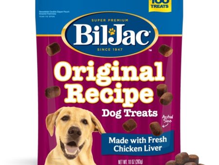 Bil-Jac Original Recipe Dog Treats Chicken Liver 10oz. (Case of 8) For Sale