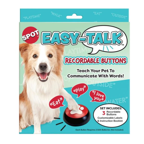 Spot Easy Talk Recordable Buttons 1ea One Size For Discount