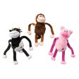 Spot Stretcheeez Plush Dog Toy Assorted 1ea 13 in Cheap