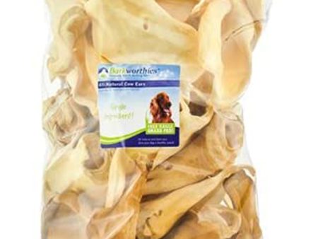 Barkworthies Cow Ears 50ea 50 pk Supply