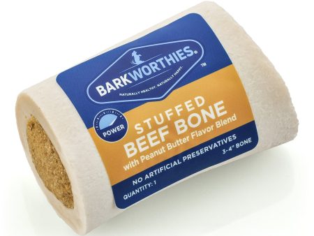 Barkworthies Shin Bone Stuffed With Peanut Butter 1ea 3-4 in, 15 ct Online Hot Sale