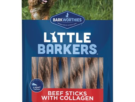 Barkworthies Dog Lil Barker Beef Stks 10Pk For Sale