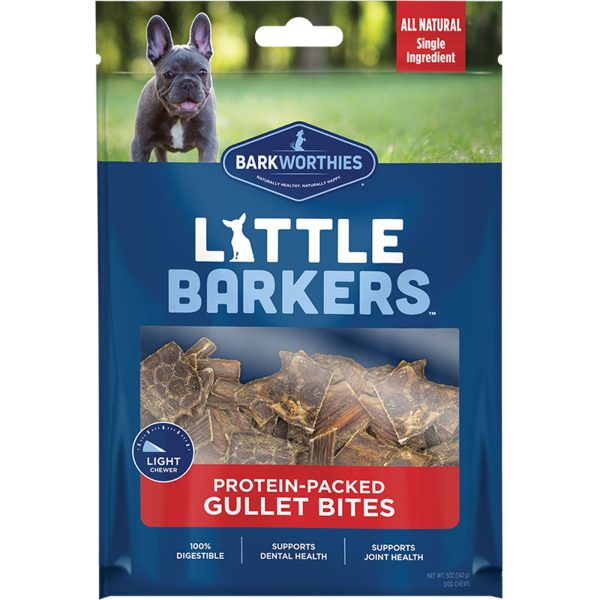 Barkworthies Dog Gullet Bites 5oz. Cheap