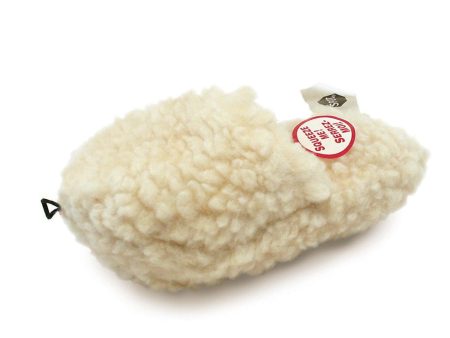 Spot Fleece Dog Toy Slipper Natural 1ea 8 in Online Hot Sale