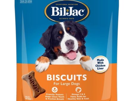 Bil-Jac Large Breed Dog Biscuits Chicken 4Lbs. (Case of 6) Hot on Sale