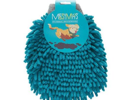 Messy Mutts Dog Grooming Mit Chenille Blue For Sale