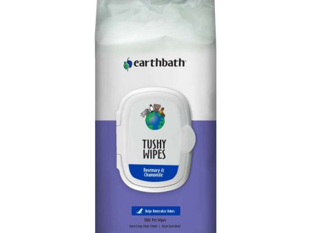 Earthbath Tushy Wipes, Rosemary & Chamomile 1ea 72 ct For Discount