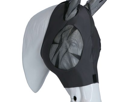 Weatherbeeta Vliegenmasker Stretch Bug Eye Saver met Oren Grijs Zwart on Sale