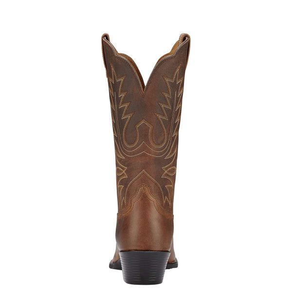 Ariat Westernlaars Heritage R Toe Woman s Brown Sale