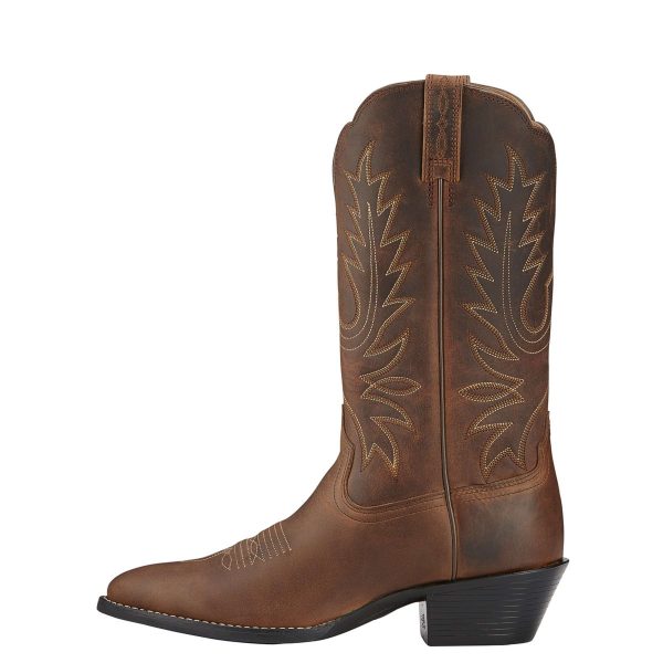 Ariat Westernlaars Heritage R Toe Woman s Brown Sale