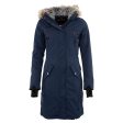 WHIS Lange Jas Coach Warmte Element Dark Navy For Discount