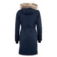 WHIS Lange Jas Coach Warmte Element Dark Navy For Discount