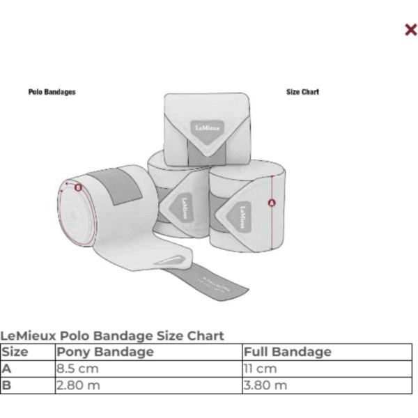 LeMieux Bandages Rhone Polo Petrol Blue For Sale